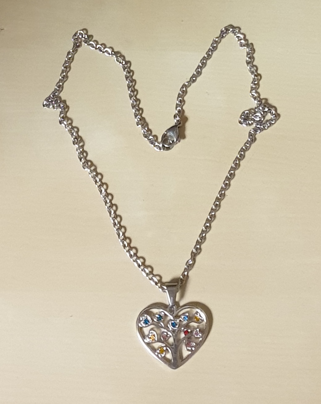 Valentýnský řetízek s přívěškem - strom života