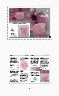 KORÁLKOVÁ STAVEBNICE - Perličkové prasátko (1ks)