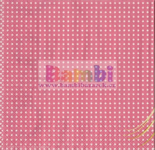 Třívrstvý ubrousek na decoupage - Barbie - Mariposa