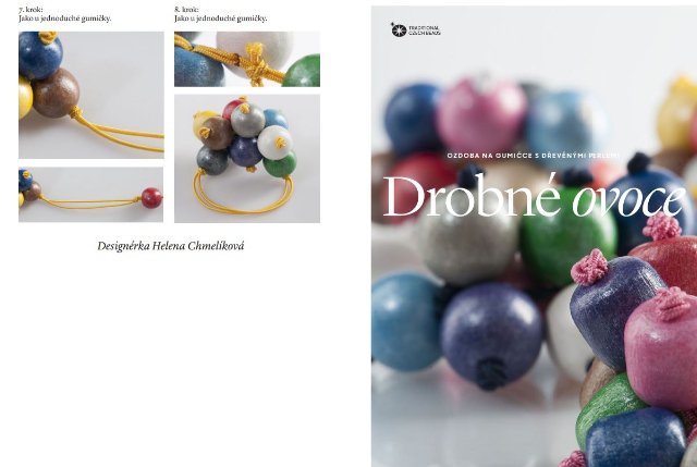 KORÁLKOVÁ STAVEBNICE - Gumičky do vlasů (2ks)