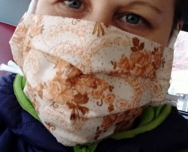 Bavlněná rouška na ústa