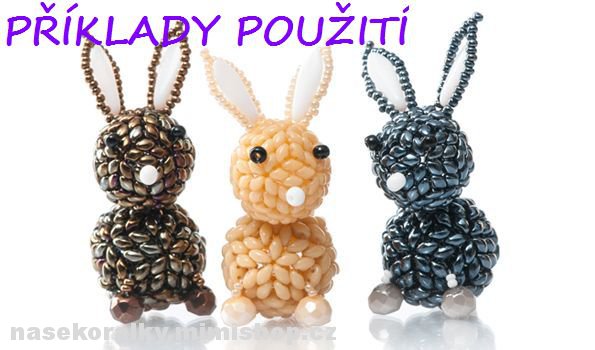 Korálky/rokajl TWIN (dvoudírkový) - žlutá průhledná > 2,5x5 mm (10g)
