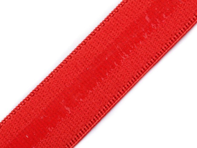 Pruženka se silikonem - červená (70cm)