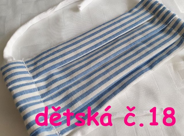 Bavlněné roušky na ústa