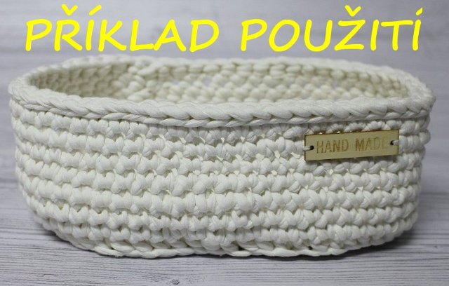Špagety - příze Spagitolli - bílá