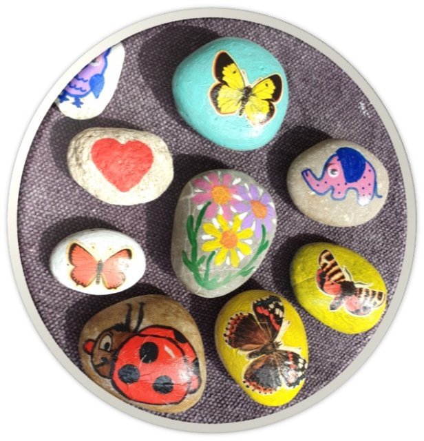 Akrylová barva HOBBY se třpytkami - kelímek 8ml