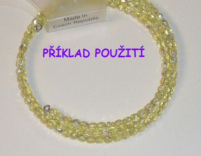 Korálky broušené/ohňovky - žlutá světlá AB lesk > Ø6mm(20 kusů)