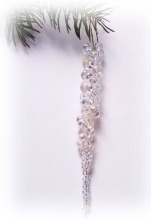 PRECIOSA Drops - bílá matná > 5/0 (sáček 10g)