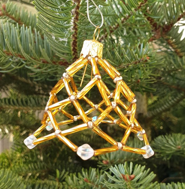 Rokajl PRECIOSA - čípky zlatá kroucená> 10mm/20g