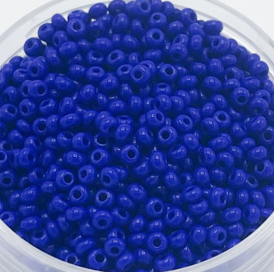 Rokajl PRECIOSA modrá > (7/0) Ø3,5mm (sáček 20g)