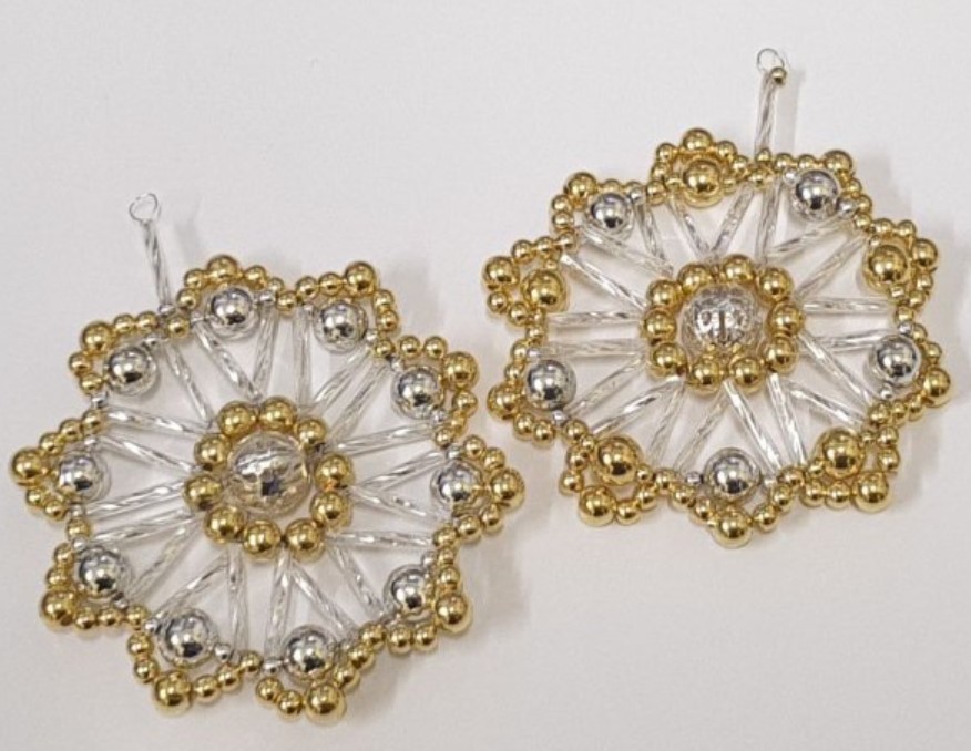 Vánoční ozdoba - vločka