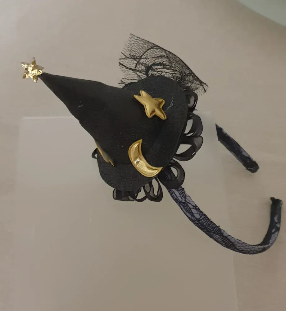 Čelenka do vlasů - Čarodějnice / Halloween