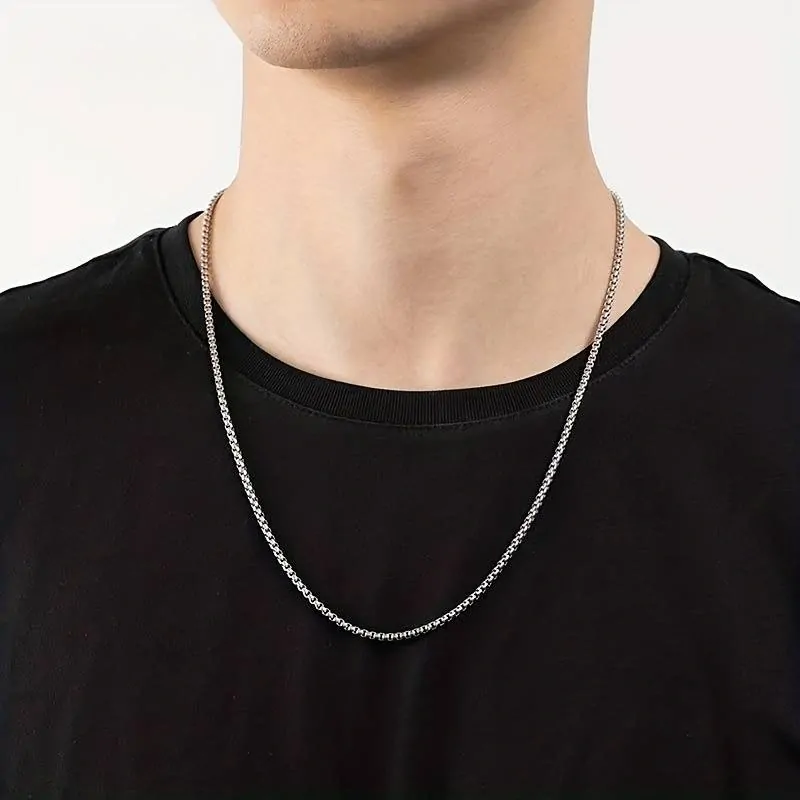 Řetízek se zapínáním - pánský (délka 60cm)