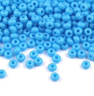 Rokajl PRECIOSA modrá světlá > (10/0) Ø2,3mm (sáček 20g)