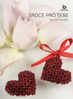 KORÁLKOVÁ STAVEBNICE - Srdíčko z rokajlu (1ks)