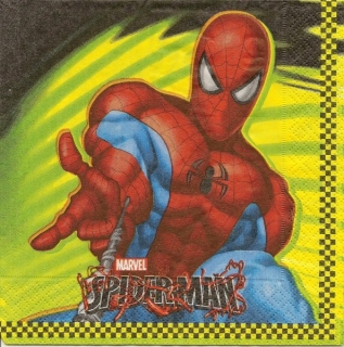 Třívrstvý ubrousek na decoupage - SPIDERMAN II.