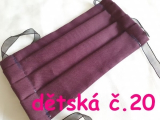 Bavlněné roušky na ústa