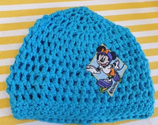 Bavlněná háčkovaná čepička > 40cm