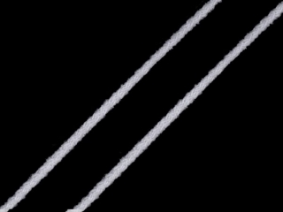 Kulatá pruženka - bílá Ø2mm (balení 5m)