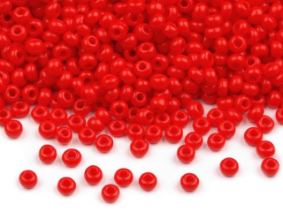 Rokajl PRECIOSA červená > (10/0) Ø2,3mm (sáček 20g)