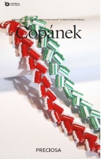 KORÁLKOVÁ STAVEBNICE - Náramky copánek (2ks)