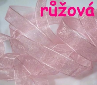 Stuha šifónová šíře 10mm