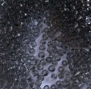 Rokajl PRECIOSA modrošedá průhledná > (10/0) Ø2,3mm (sáček 20g)