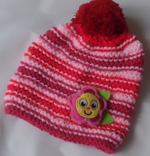 Dětská pletená čepice