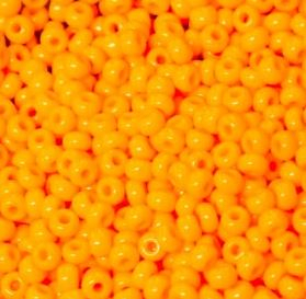 Rokajl PRECIOSA oranžová > (7/0) Ø3,5mm (sáček 20g)