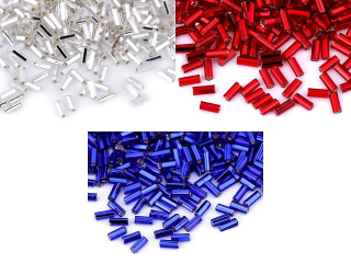 Rokajl PRECIOSA - tyčky s průtahem 7mm (sáček 20g)