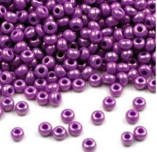 Rokajl PRECIOSA fialovorůžová metalic > (10/0) Ø2,3mm (sáček 20g)