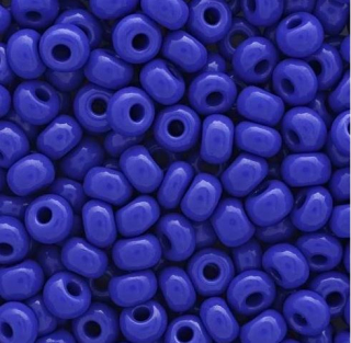 Rokajl PRECIOSA modrá tmavá > (8/0) Ø2,9mm (sáček 20g)