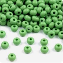 Rokajl PRECIOSA zelená > (7/0) Ø3,5mm (sáček 20g)