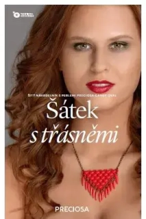 KORÁLKOVÁ STAVEBNICE - Náhrdelník Šátek s třásněmi (1ks)
