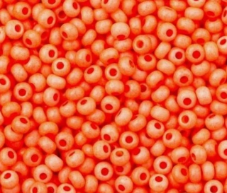 Rokajl PRECIOSA oranžová > (8/0) Ø2,9mm (sáček 20g)
