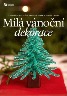 KORÁLKOVÁ STAVEBNICE - Milá vánoční dekorace (1kus)