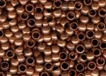 Zamačkávací rokajl - Ø1mm - měděná (50ks)