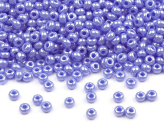 Rokajl PRECIOSA modrá perleťová > (10/0) Ø2,3mm (sáček 20g)
