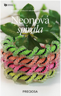 KORÁLKOVÁ STAVEBNICE - Neonový náramek (1ks)