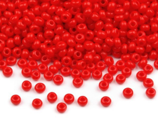 Rokajl PRECIOSA červená > (8/0) Ø2,9mm (sáček)