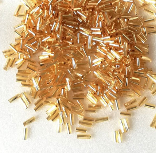 Rokajl PRECIOSA - čípky zlatá rovná > 10mm/20g