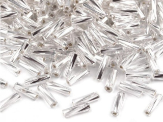 Rokajl PRECIOSA - čípky stříbrná > 10mm (20g)
